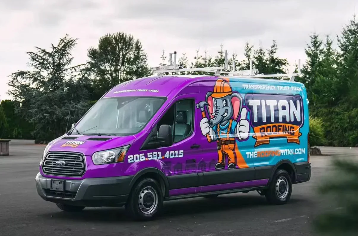 COMMERCIAL WRAP - PERFECTLY SAFE FOR THE CAR’S PAINT